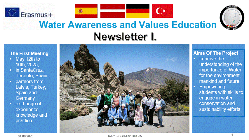 Water Awareness and Values Education_Newsletter1 3 Water Awareness and Values Education_Newsletter1 3